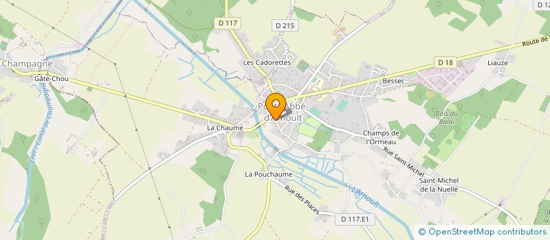 localisation de l'entreprise MONSIEUR OLIVIER DELZENNE  PONT-L'ABBE-D'ARNOULT