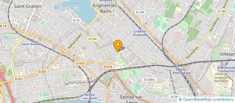 localisation de l'entreprise MONSIEUR OLIVIER DEPARIS à EPINAY-SUR-SEINE