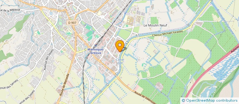 localisation de l'entreprise MONSIEUR OLIVIER DEPERMENTIER à MANOSQUE