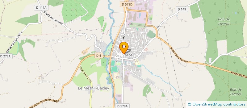 localisation de l'entreprise MONSIEUR OLIVIER DEPIERREPONT à LIVAROT-PAYS-D'AUGE