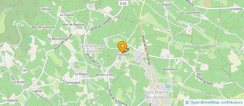 localisation de l'entreprise MONSIEUR OLIVIER DEPLANQUE  SAINT-SAUVEUR