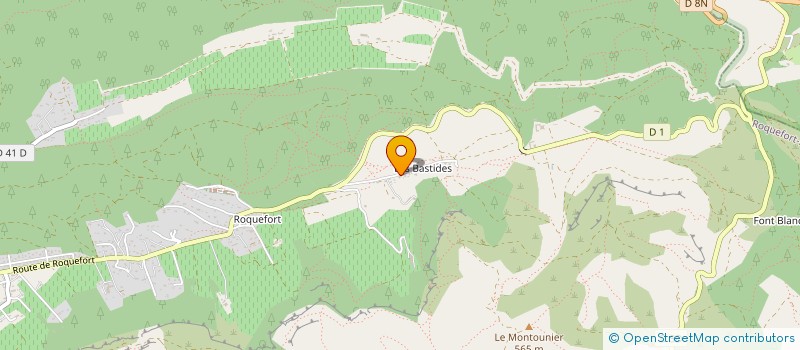 localisation de l'entreprise MONSIEUR OLIVIER DEPOORTER  ROQUEFORT-LA-BEDOULE