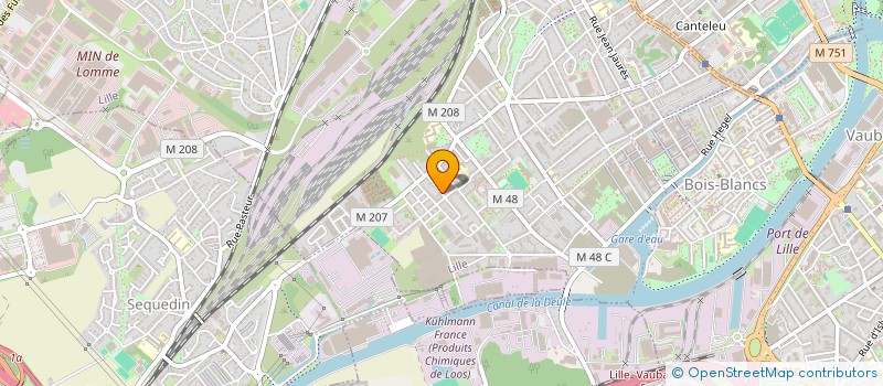 localisation de l'entreprise MONSIEUR OLIVIER DEPRET à LILLE