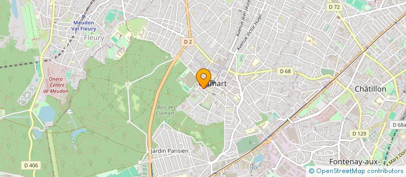 localisation de l'entreprise MONSIEUR OLIVIER DERREZ à CLAMART