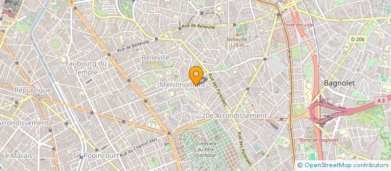 localisation de l'entreprise MONSIEUR OLIVIER DESCOUTEY  PARIS