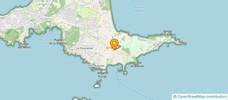localisation de l'entreprise MONSIEUR OLIVIER DESIX à HYERES