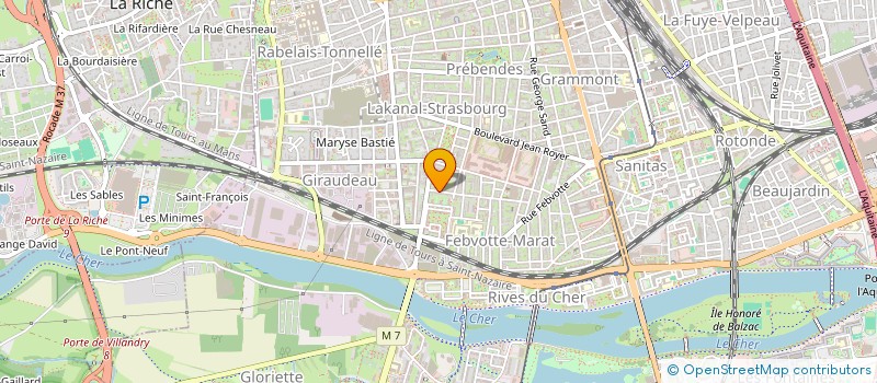 localisation de l'entreprise MONSIEUR OLIVIER DESLYS  TOURS