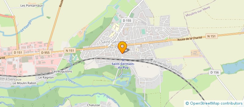 localisation de l'entreprise MONSIEUR OLIVIER DESREUMAUX  SAINT-GERMAIN-DU-PUY