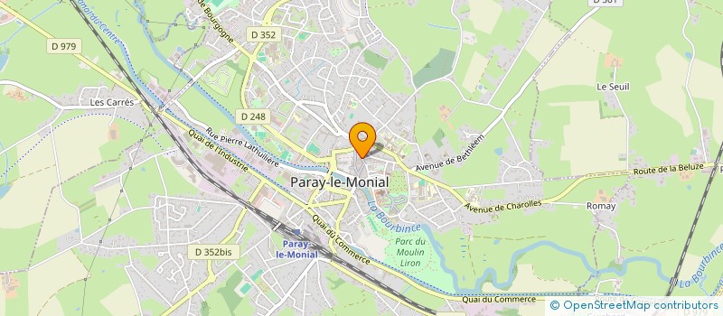 localisation de l'entreprise MONSIEUR OLIVIER DESRUES  PARAY-LE-MONIAL