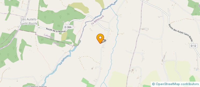 localisation de l'entreprise MONSIEUR OLIVIER DESVAUX DE MAIRGNY  LE RENOUARD