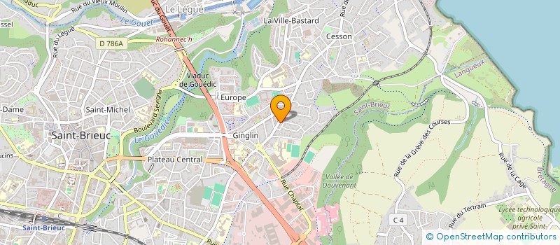 localisation de l'entreprise MONSIEUR OLIVIER DETRY à SAINT-BRIEUC