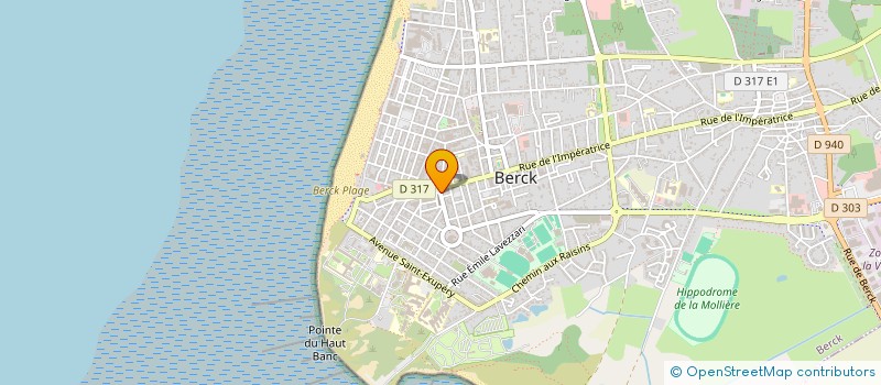 localisation de l'entreprise MONSIEUR OLIVIER DEVILLERS à BERCK