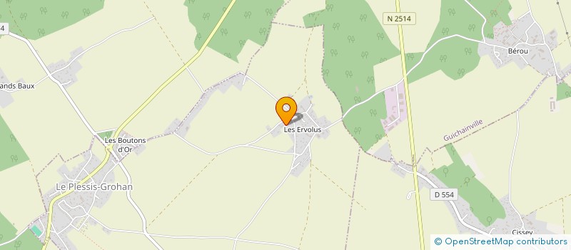 localisation de l'entreprise MONSIEUR OLIVIER DEWULF  LE PLESSIS-GROHAN