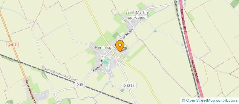 localisation de l'entreprise MONSIEUR OLIVIER DHORNE  CHERISY