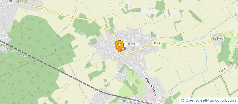 localisation de l'entreprise MONSIEUR OLIVIER DI MASCIO  GARANCIERES