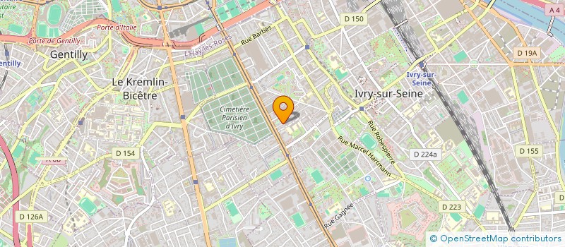 localisation de l'entreprise MONSIEUR OLIVIER DIAMESSO  IVRY-SUR-SEINE