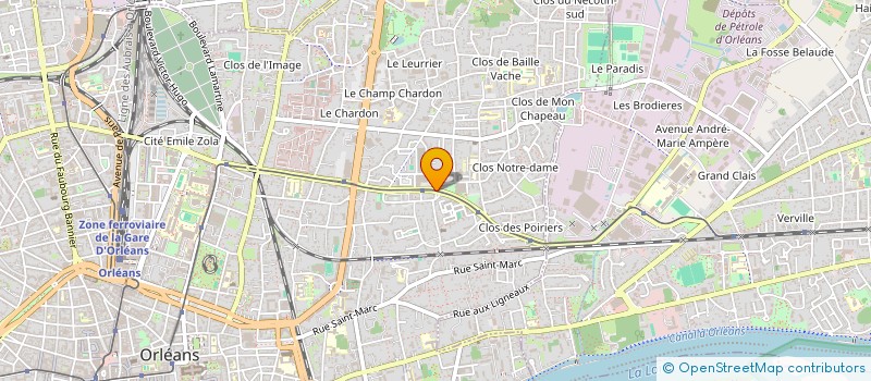 localisation de l'entreprise MONSIEUR OLIVIER DIBON à ORLEANS