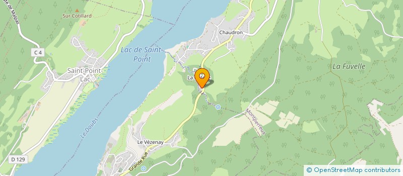 localisation de l'entreprise MONSIEUR OLIVIER DIDIER  MONTPERREUX