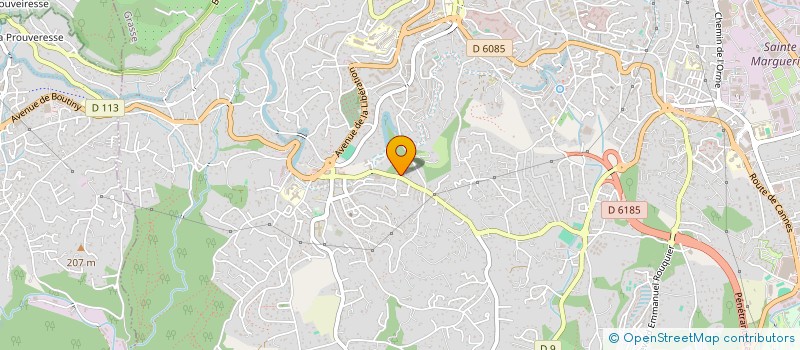 localisation de l'entreprise MONSIEUR OLIVIER DIETZ  GRASSE