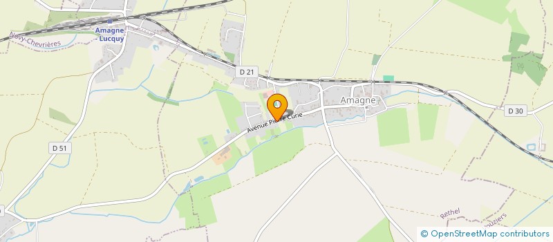 localisation de l'entreprise MONSIEUR OLIVIER DIEUDONNE  AMAGNE