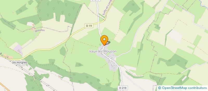 localisation de l'entreprise MONSIEUR OLIVIER DION  VAUX-LES-MOUZON