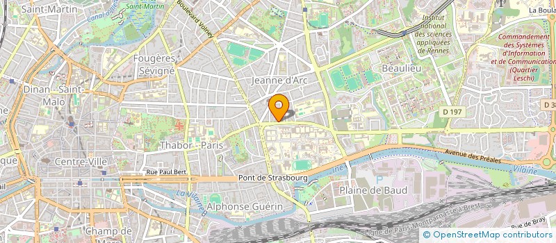 localisation de l'entreprise MONSIEUR OLIVIER DIVET  RENNES