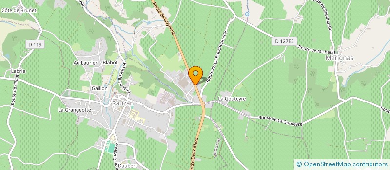 localisation de l'entreprise MONSIEUR OLIVIER DIZIER  SAINT-VINCENT-DE-PERTIGNAS