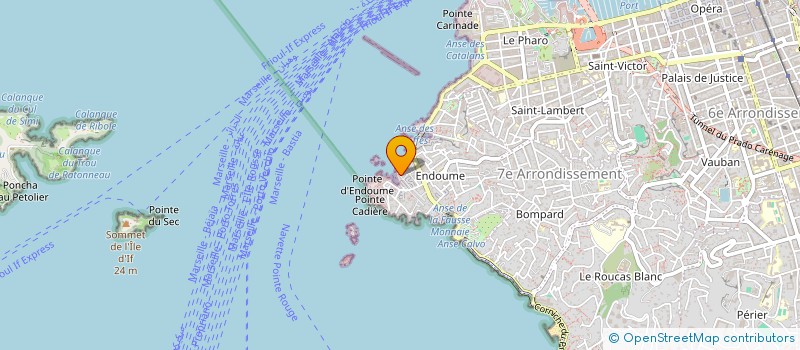 localisation de l'entreprise MONSIEUR OLIVIER DJIAN  MARSEILLE