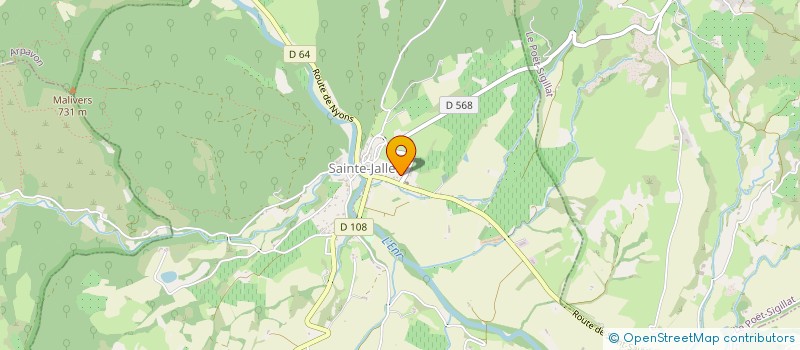 localisation de l'entreprise MONSIEUR OLIVIER DODINOT à NYONS