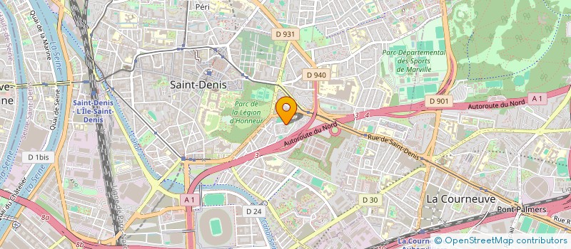 localisation de l'entreprise MONSIEUR OLIVIER DORALUS  SAINT-DENIS