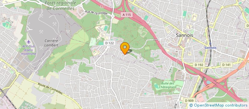 localisation de l'entreprise MONSIEUR OLIVIER DORNELLY  CEBAZAT