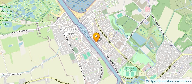 localisation de l'entreprise MONSIEUR OLIVIER DOUBLET à GRAVELINES