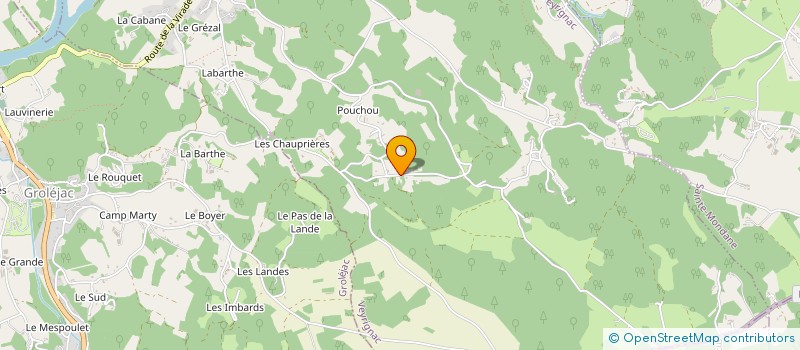 localisation de l'entreprise MONSIEUR OLIVIER DOUCET  LAMOTHE-FENELON