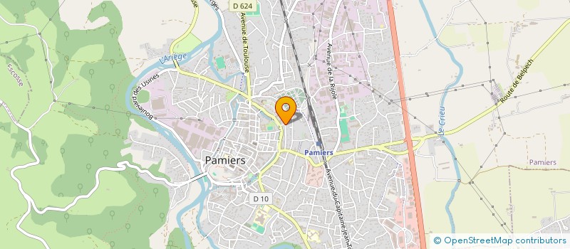 localisation de l'entreprise MONSIEUR OLIVIER DOUCET à PAMIERS