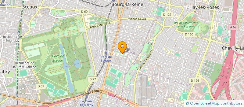 localisation de l'entreprise MONSIEUR OLIVIER DOUILLET à ANTONY