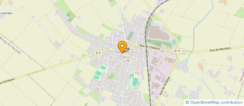 localisation de l'entreprise MONSIEUR OLIVIER DOUVIN à NEUVILLE-AUX-BOIS