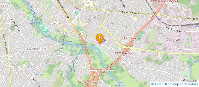 localisation de l'entreprise MONSIEUR OLIVIER DRONNEAU  VERTOU