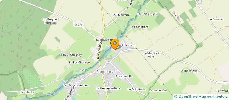 localisation de l'entreprise MONSIEUR OLIVIER DROUET à TOUROUVRE AU PERCHE