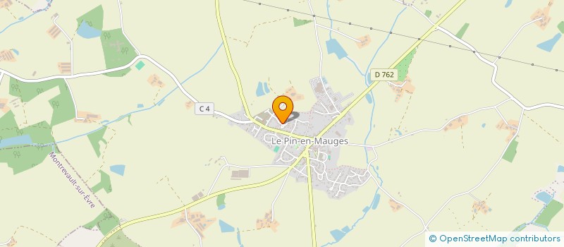 localisation de l'entreprise MONSIEUR OLIVIER DUBILLOT à BEAUPREAU-EN-MAUGES