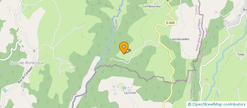 localisation de l'entreprise MONSIEUR OLIVIER DUBOIS à RAULHAC