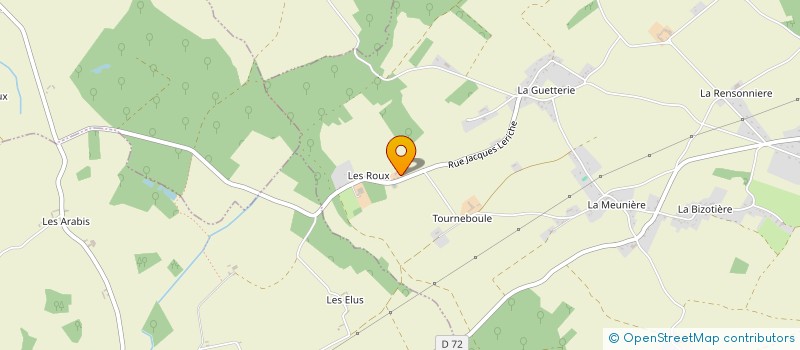 localisation de l'entreprise MONSIEUR OLIVIER DUBOIS à CHAUMOT