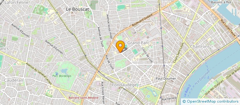 localisation de l'entreprise MONSIEUR OLIVIER DUBON LABORDE  BORDEAUX