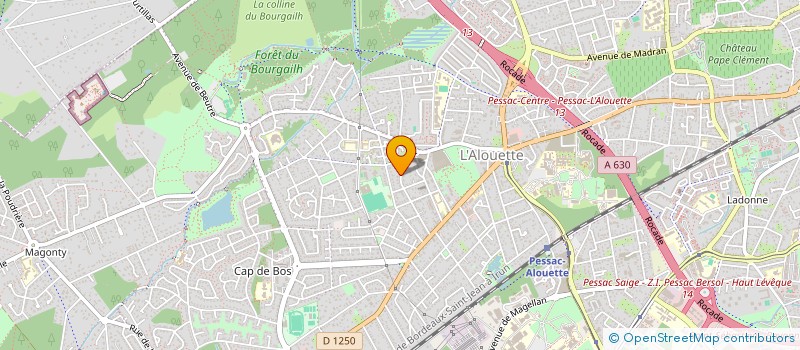 localisation de l'entreprise MONSIEUR OLIVIER DUBUC à PESSAC