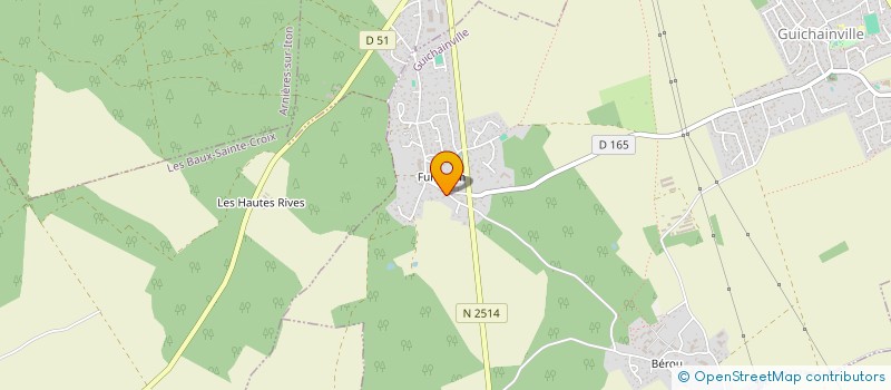 localisation de l'entreprise MONSIEUR OLIVIER DUCELLIER  AVIRON