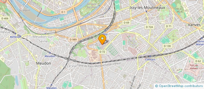 localisation de l'entreprise MONSIEUR OLIVIER DUCOURNAU à ISSY-LES-MOULINEAUX