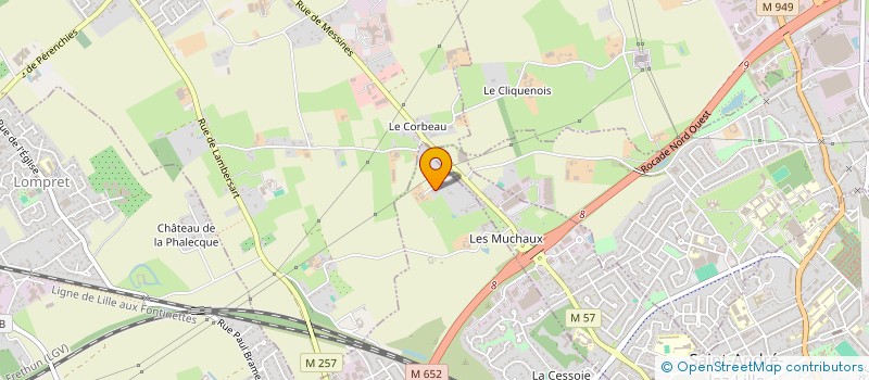localisation de l'entreprise MONSIEUR OLIVIER DUFERMONT à LAMBERSART