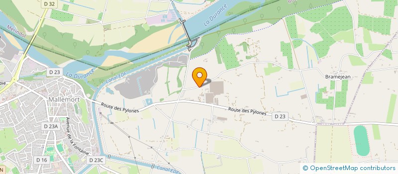 localisation de l'entreprise MONSIEUR OLIVIER DUFLO  MALLEMORT