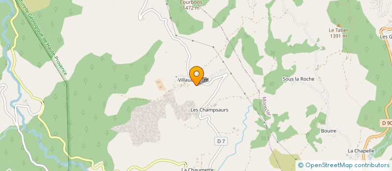 localisation de l'entreprise MONSIEUR OLIVIER DUGAST  MONTCLAR