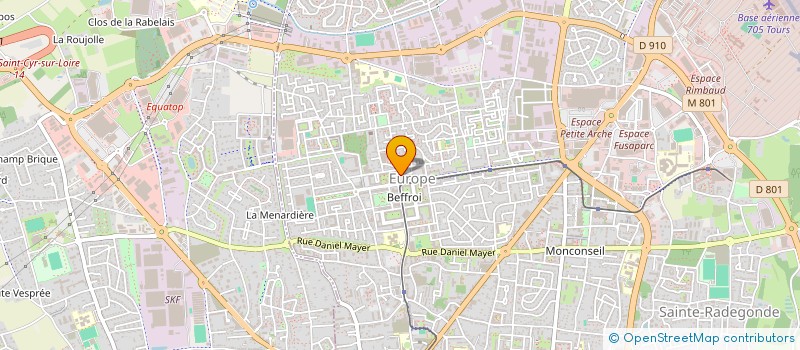 localisation de l'entreprise MONSIEUR OLIVIER DUHAMEL à TOURS