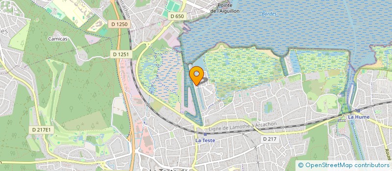 localisation de l'entreprise MONSIEUR OLIVIER DUHARD à LA TESTE-DE-BUCH